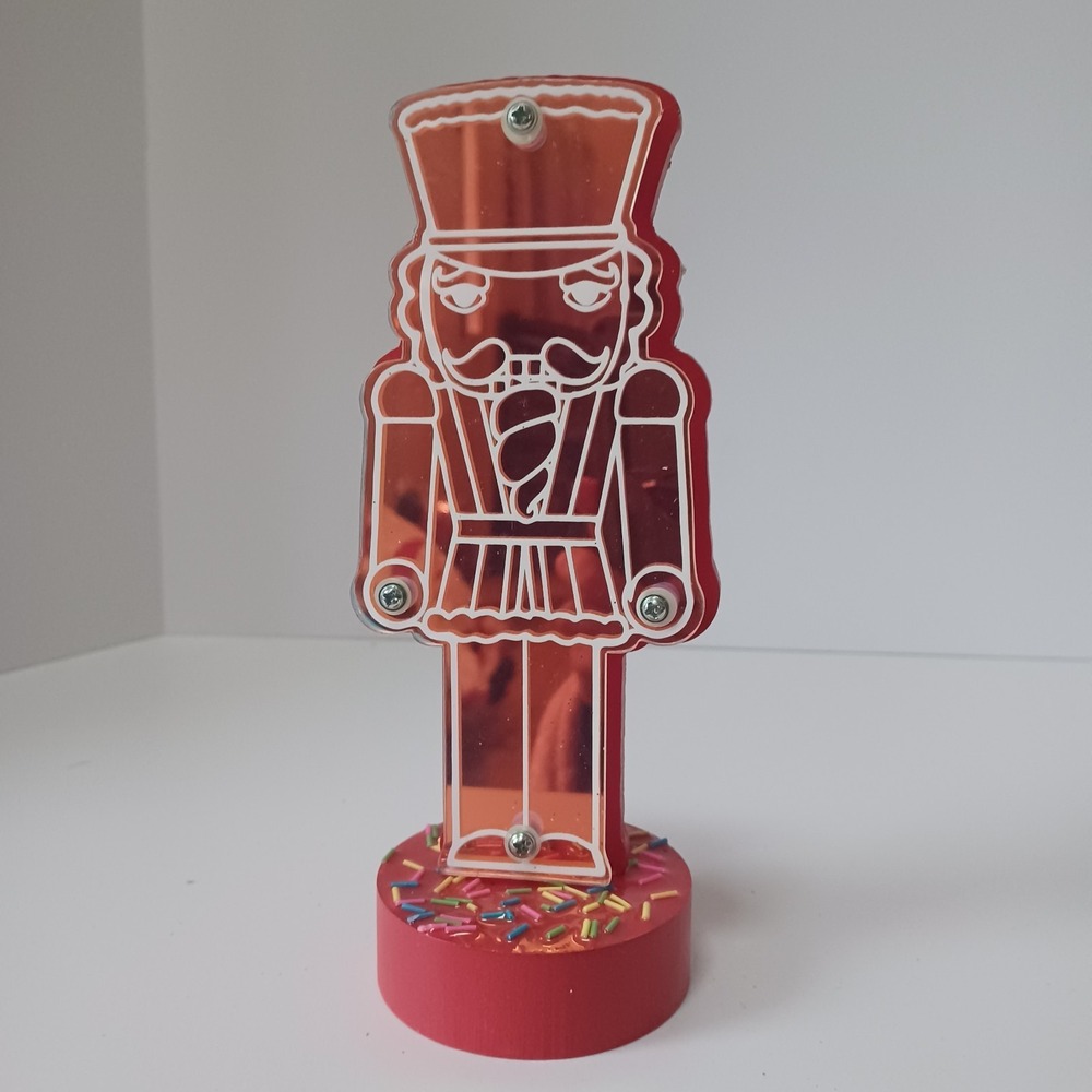 NEW Ashland Nutcracker Sprinkle Shop Red Christmas Decor